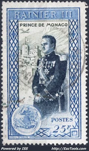 MONACO RAINIER III N° 343 AVEC OBLITERATION - Picture 1 of 2
