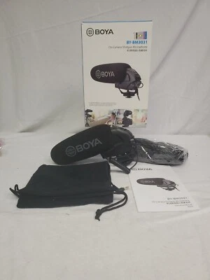 BOYA - Super Cardioid Directional On Camera Shotgun Microphone Semi-Pro 📦  - Image 1 of 3