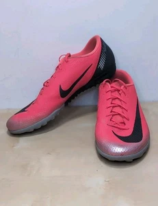 Nike Mercurial Vapor CR7 TF Mens 11.5/45.5 Red Turf Soccer Shoes - Picture 1 of 9