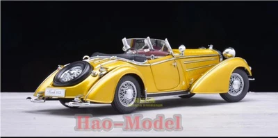  sun star 1:18 HORCH 855 1939 car Model Alloy Diecast Simulation Hobby Gift Gold - Immagine 1 di 4