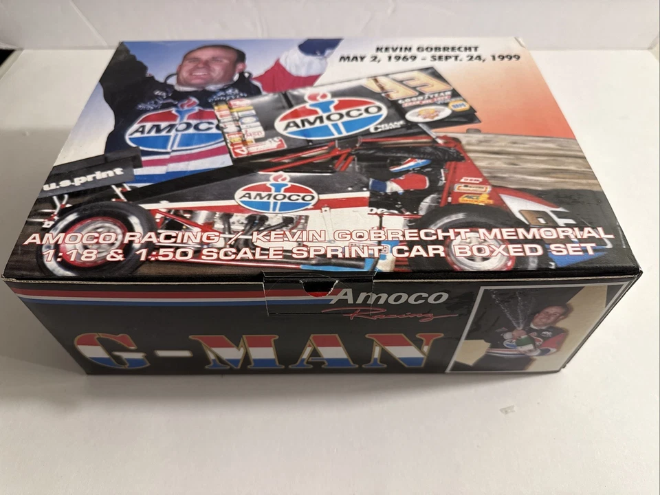 Очень редкая #93 GMP KEVIN GOBRECHT "G-MAN" МЕМОРИАЛ 1/18 и 1/50 набор SPRINT автомобилей - Изображение 1 из 4