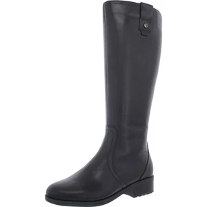 Easy Spirit Womens Rhonda Leather Block Heel Knee-High Boots Shoes BHFO 0206 - Picture 1 of 8