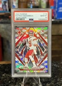 2024 Panini Phoenix PATRICK MAHOMES II #/299 TEAM CHIEFS LOGOS PSA 10 GEM MINT - Picture 1 of 4