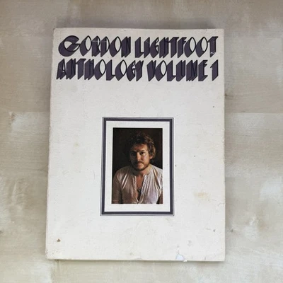 GORDON LIGHTFOOT Anthology Volume 1 Songbook Vintage Warner Bros Publications - Image 1 of 4