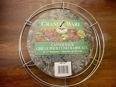 Canning Jar Rack Metal Wire Canner Holder Lifter Basket NEW - Image 1 of 4