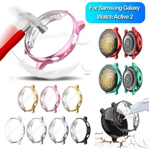 TPU Watch Case Electroplate Screen Protector For Samsung Galaxy Watch Active 2 - Zdjęcie 1 z 30