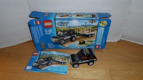 LEGO CITY: 60058 SUV  INCOMPLETE with Box and Manual