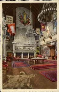 Biltmore Haus & Gärten Bankettsaal, NC North Carolina Postkarte - Bild 1 von 2