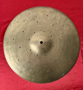 "Platillo antiguo vintage de 15"" K Istanbul Zildjian 1200 g años 40 años 50 parte inferior sombrero alto" - Imagen 1 de 16