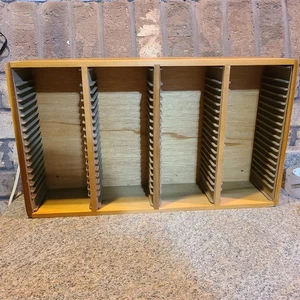 CD Wooden CD Rack Holder Stand Shelf Storage Cabinet Sega Dreamcast PS1 (H1) - Picture 1 of 13