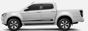 Fits Mazda BT50 Side Stripe Decals Racing Graphic Premium Vinyl Any Year - Picture 1 of 4