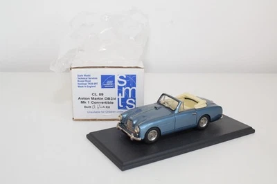 B91 1:43 SMTS CL59 CL 59 ASTON MARTIN DB2/4 MKI CONVERTIBILE MET. BLUE MIB RA... - Immagine 1 di 4
