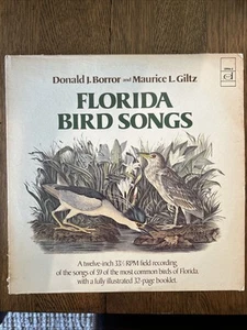 FLORIDA BIRD SONGS Dover Record LP Donald J Borror Maurice L Giltz No Booklet - Picture 1 of 8
