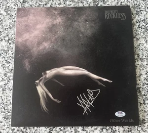 Taylor Momsen The Pretty Reckless Autograph Signed Other Worlds Vinyl! Psa Coa - Picture 1 of 2