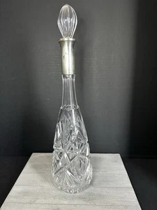 Theodor Julius Gunther 800 Cut Crystal Decanter Antique 1886-1906. - Picture 1 of 8