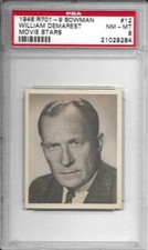 1948	Bowman	William	Demarest	12	PSA 8		Movie Star		4798