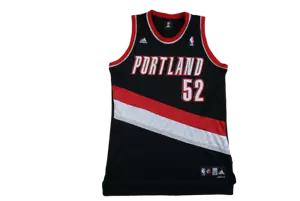 Maillot basket rétro Trail Blazers Portland N°52 Oden NBA - Photo 1/6