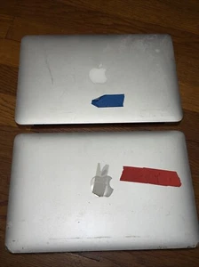 Lot Of 2 2014 MacBook Air 11in FOR PARTS BROKEN LOCKED NOSSD NOBATTERY - Picture 1 of 14