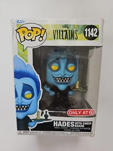 New Funko Pop Disney Villans Hades w/ Chess Board #1142 Target Exclusive - Picture 1 of 6