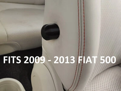 Fiat 500 2009-2013 reposabrazos cubierta de eliminación negra ¡arreglo rápido! Foto 1 de 4