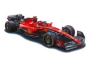 1/20 Hobby Design Modelo Alpha Ferrari SF-23 2023 C. Leclerc C. Sainz AM03-0011 - Imagen 1 de 10