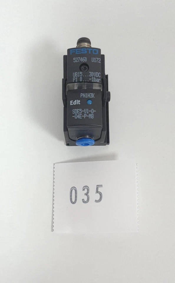 Festo Pressure Sensor 527460 SDE5-V1-O-Q4E-P-M8 - Image 1 of 1