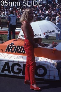 MARC SURER ARROWS FORD A4 1982 SLIDE 35MM BRITISH GRAND PRIX TRANSPARENT FOTO - Bild 1 von 3