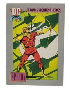 Tarjeta coleccionable Impel DC Comics Cosmic #75 1992 - Speedy Roy Harper - Imagen 1 de 2