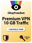 OkayFreedom Premium VPN (1 Device / 1 Year) license key