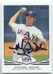 Michael Wacha signed autographed AUTO 2011 USA Champions card #USA-21 - Picture 1 of 1