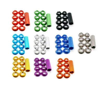 8Pcs Radio Control Switch Color Nut W/tool fit For FUTABA JR/Frsky Transmitter - Image 1 of 2