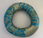 Singing Bowl Cushion-donut Shape-blue-18cm-free Postage