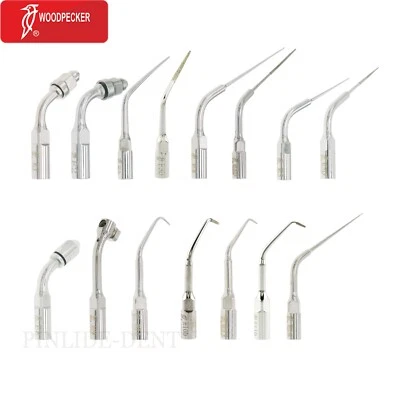 Woodpecker Dental Ultrasonic Scaler Tips Endo Root Canal Fit EMS Handpiece E1-14 - Image 1 of 4