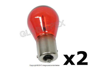 Audi A6 A6 Quattro (2009-2011) Turn Signal Bulb Red Bulb for Clear Lens PHILIPS 