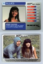Kissy Suzuki #11 Allies 007 Spy Files 2002 James Bond CCG Trading Card
