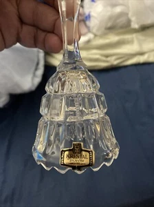 Crystal Bell Zajecar Kristal Yugoslavia 24% Lead Beautiful - Picture 1 of 6