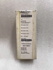 DRAGER/DRAEGER MERCAPTAN 20/a 20-100 PPM 8101871 GAS DETECTION TUBE - Picture 1 of 2
