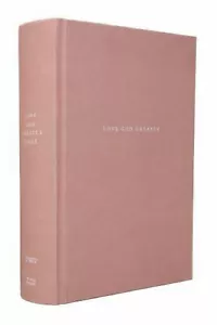 NET Love God Greatly Bible, Cloth over Board, Pink BRAND NEW in Shrink Wrap! - Picture 1 of 10
