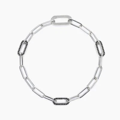 Bracciale Uomo MABINA 533592 Argento 925 Pietre Nere - Immagine 1 di 2