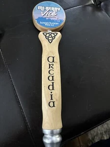 Arcadia Brewery Mi-Berry Vice/ Miami .Beer Tap Handle. Good Shape. Very rare - Picture 1 of 2