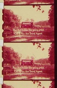 PAN AM MAKES THE GOING GRATE COMMERCIAL 16MM FILM MOVIE ON REEL H37P - Picture 1 of 5