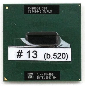 CPU INTEL RH80536 360 SL7LS 1.4/1M/400 - Picture 1 of 2
