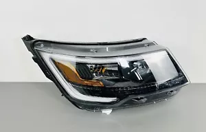 2016-2019 Ford Explorer Right RH Passenger Police LED Headlight Base OEM - Picture 1 of 11