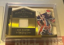 2023 In the Game used Hockey Mike Richter HOF Gold 1/1 Patch!