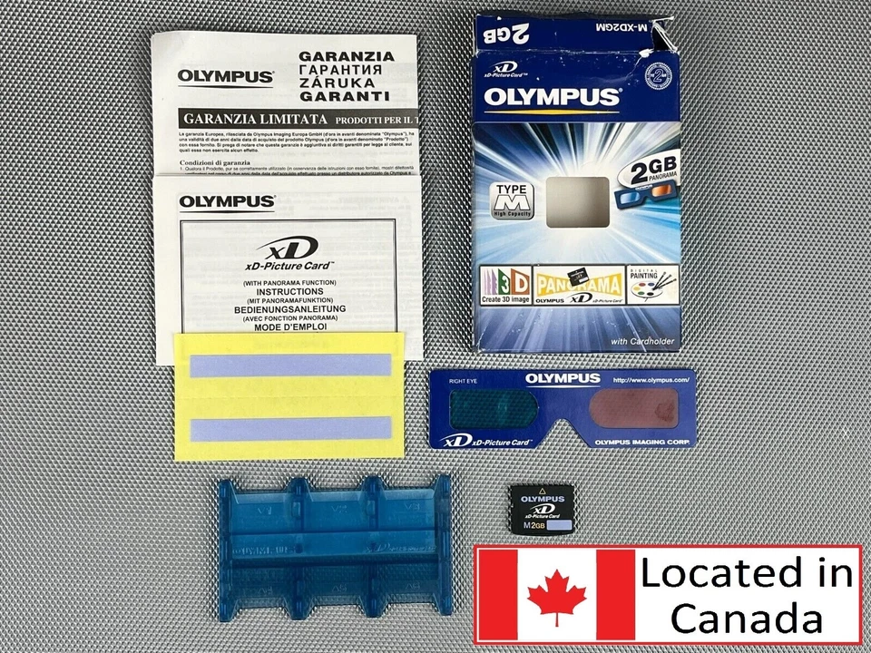 Olympus 2GB M xD-Picture memory Card XD  FujiFilm & Kodak Full Set 14C - Image 1 of 4