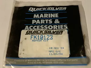 NEW OEM QUICKSILVER MERCURY CARBURETOR REPAIR REBUILD KIT FK10123 -FREE SHIPPING - Bild 1 von 2