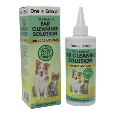 Pet Ear Cleaner Dog % Cat, Remove Mites,Itching,Wax,Odours, 100% Natural, 237mL - Image 1 of 4