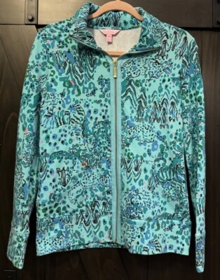 Sudadera con cremallera Lily Pulitzer Leona para mujer XS Foto 1 de 4
