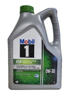 Mobil 1 ESP 0W-30 MB 229.52 229.51 229.31 C2/C3 VW 50400 50700 1x5 Liter Motoröl - Bild 1 von 3