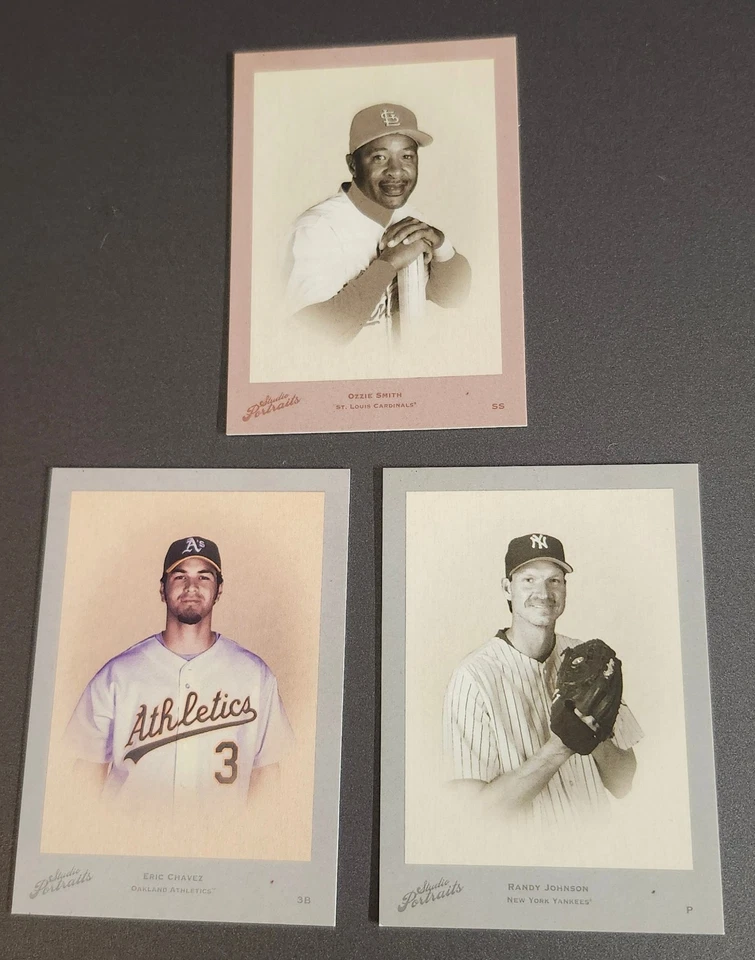 Lote de tarjetas DonrussnStudio Portraits 2005 (3), #'d, todas como nuevas, ¡¡¡mira!!!! Foto 1 de 2